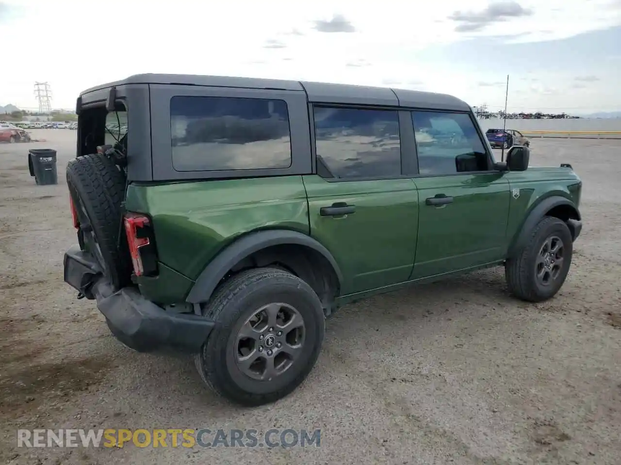 3 Photograph of a damaged car 1FMDE5BH7NLB15005 FORD BRONCO 2022