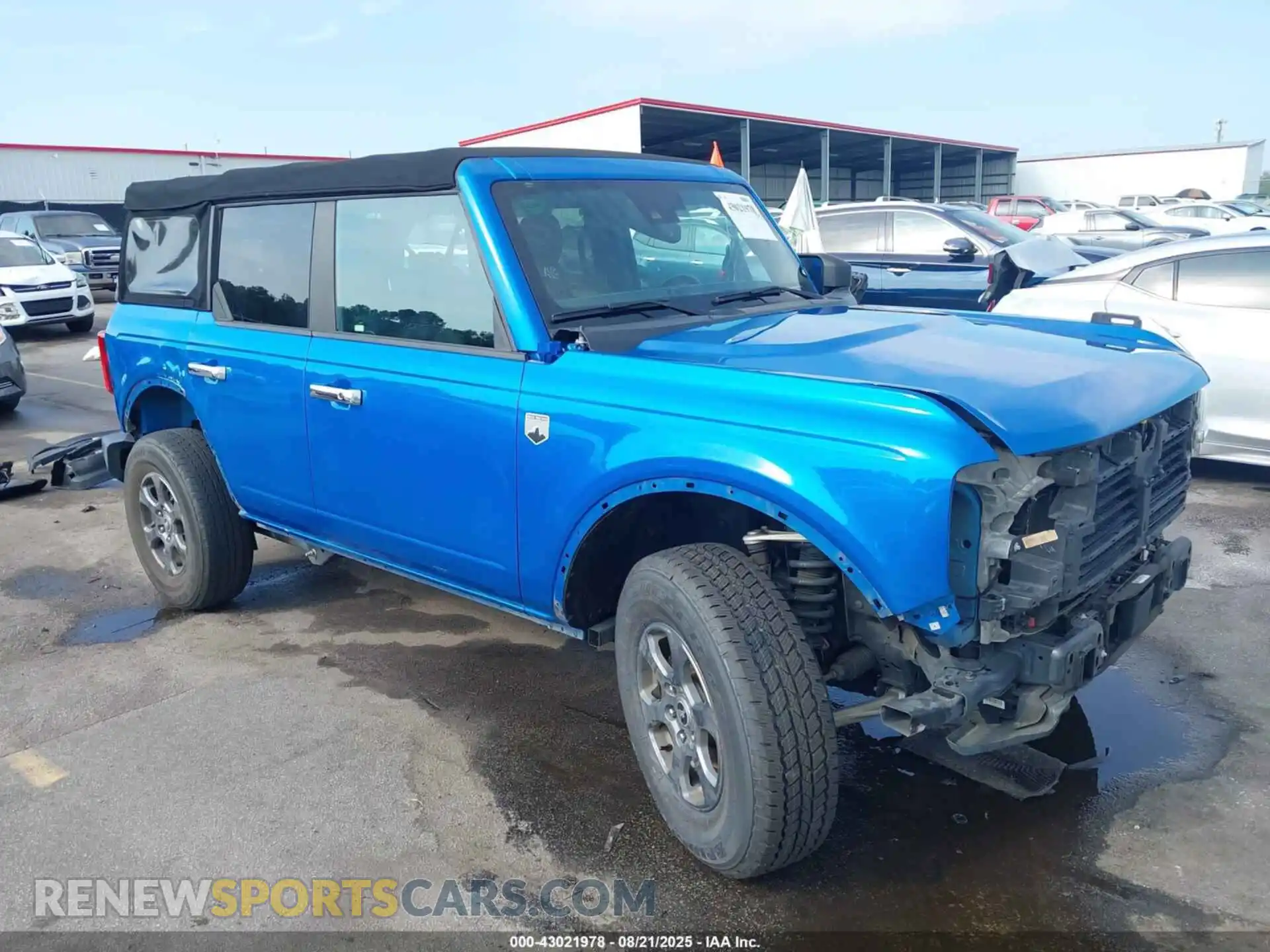 1 fotografías del automóvil dañado 1FMDE5BH7NLB40552 FORD BRONCO 2022