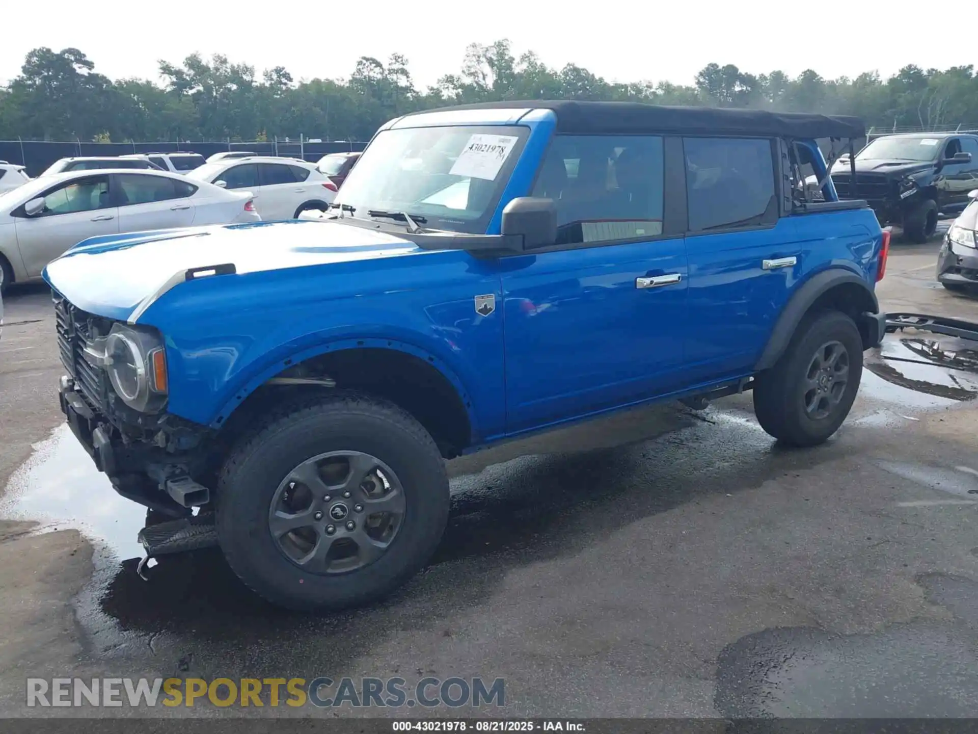 2 fotografías del automóvil dañado 1FMDE5BH7NLB40552 FORD BRONCO 2022