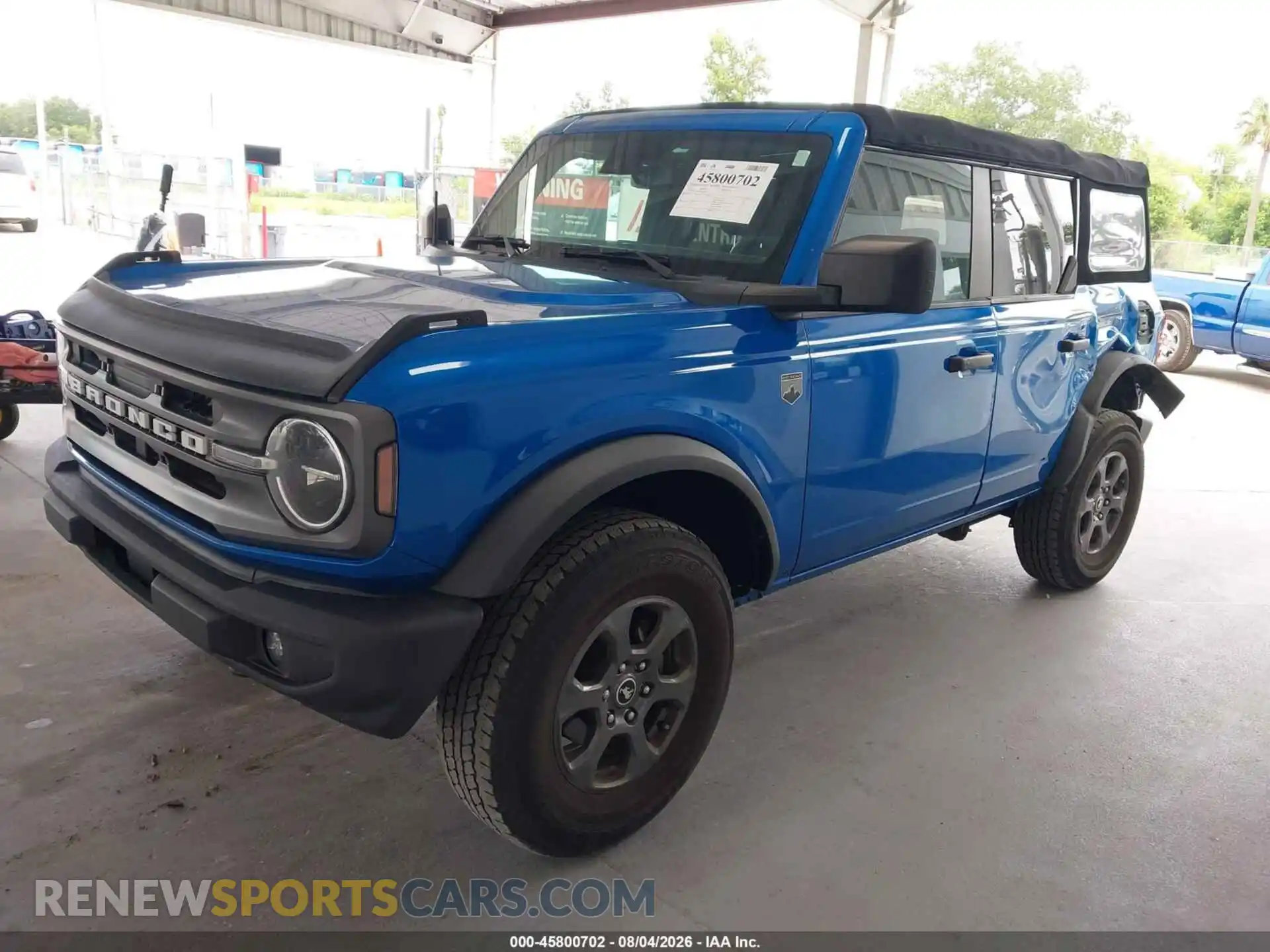 2 Photograph of a damaged car 1FMDE5BH9NLB09528 FORD BRONCO 2022