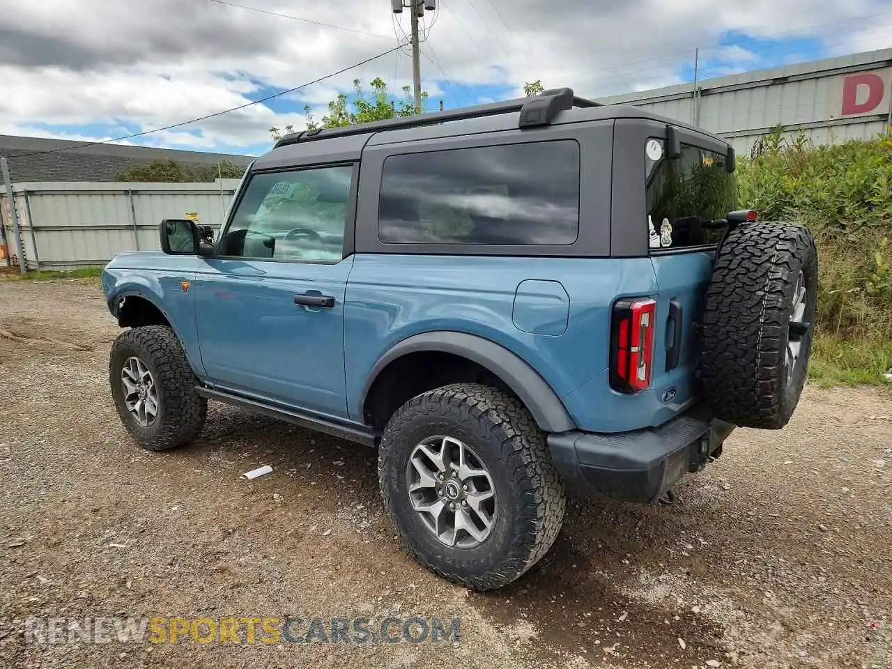 2 Фотография поврежденного автомобиля 1FMDE5CH5NLB55436 FORD BRONCO 2022