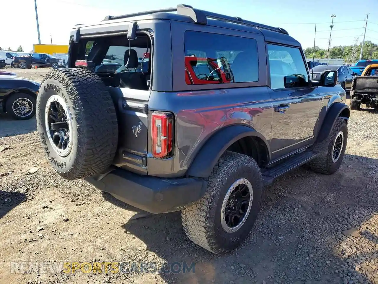 3 Photograph of a damaged car 1FMDE5CHXNLB18396 FORD BRONCO 2022