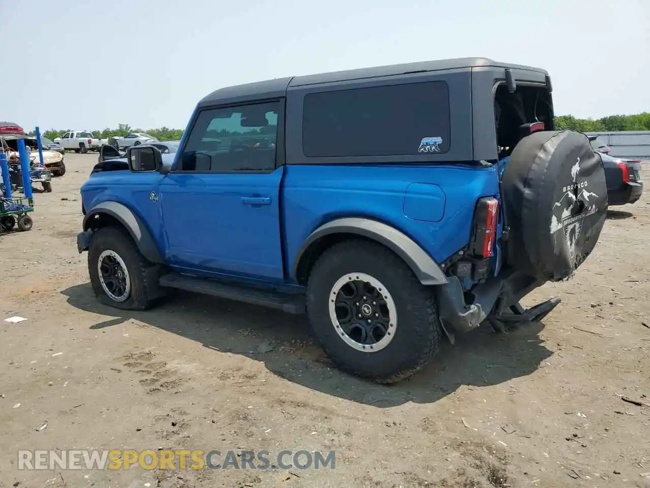 2 Photograph of a damaged car 1FMDE5CP0NLB73740 FORD BRONCO 2022