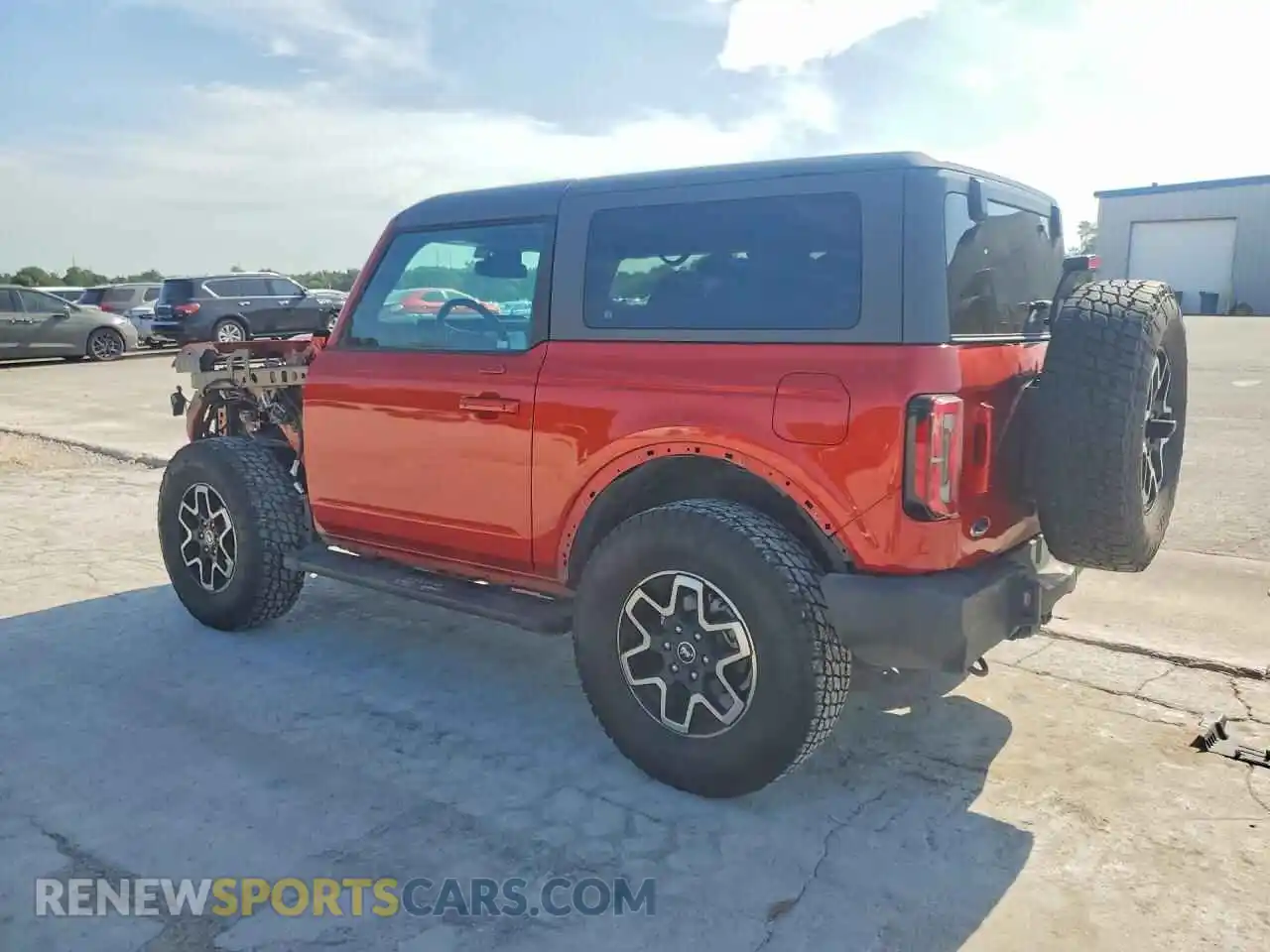 2 Photograph of a damaged car 1FMDE5CPXNLB69288 FORD BRONCO 2022