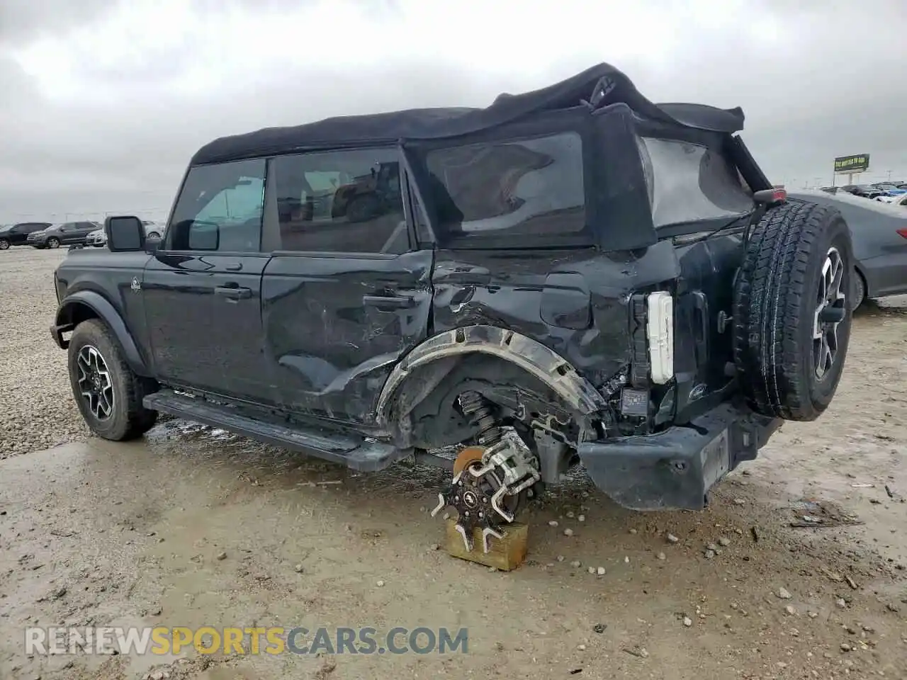 2 Photograph of a damaged car 1FMDE5DH1NLB77321 FORD BRONCO 2022