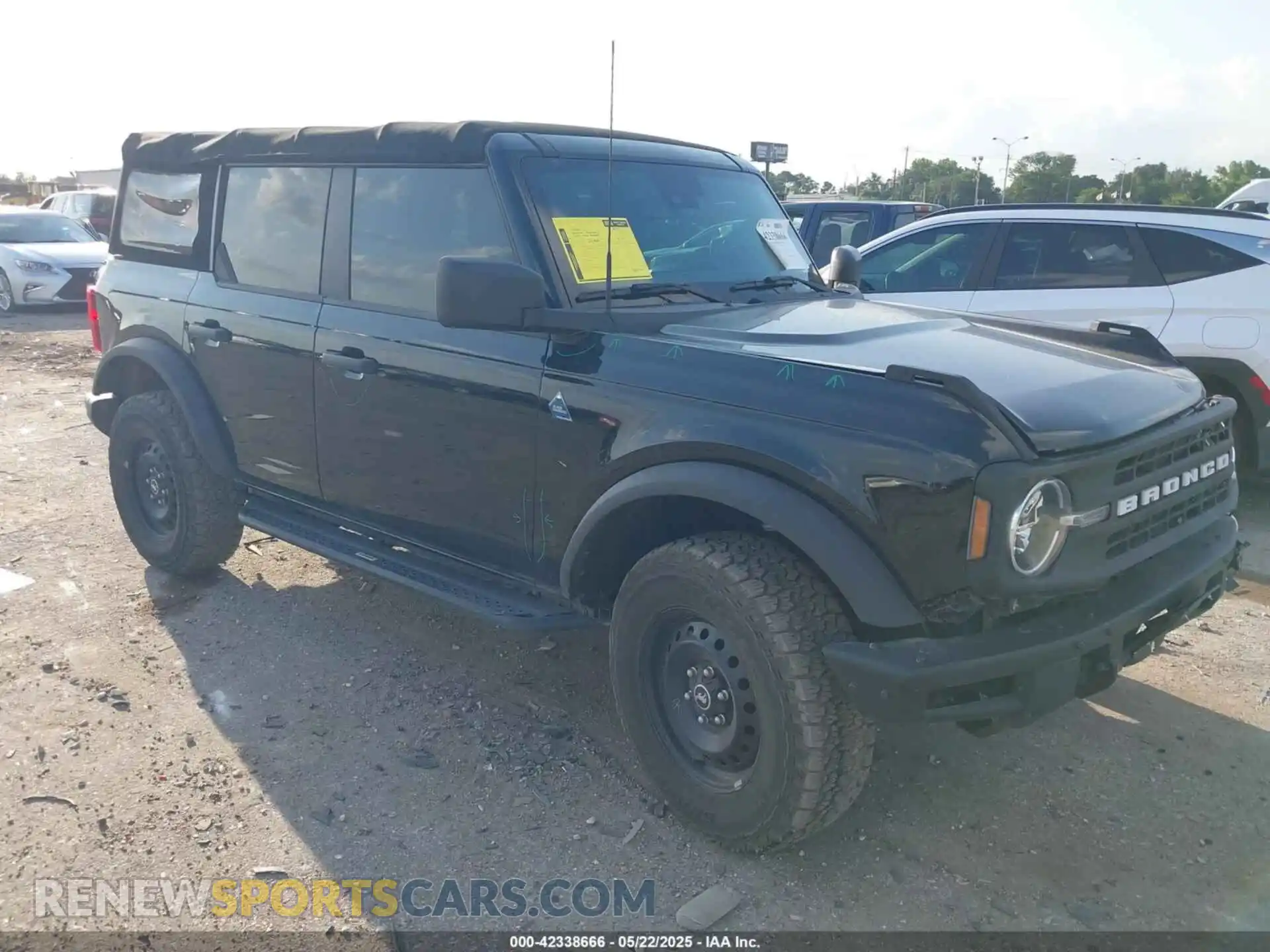 1 Photograph of a damaged car 1FMEE5BP3NLA74562 FORD BRONCO 2022