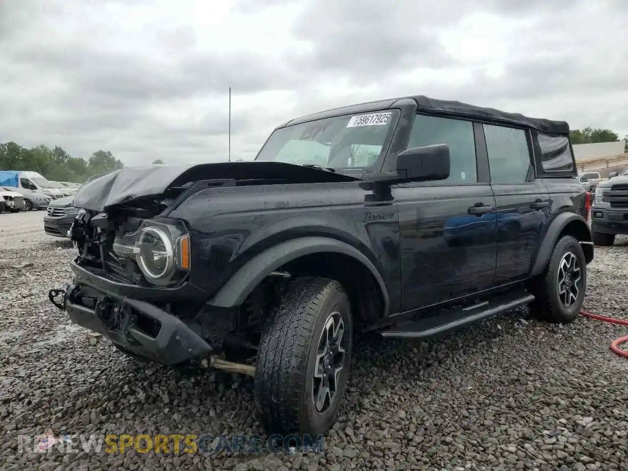 1 Photograph of a damaged car 1FMEE5BP7NLB01116 FORD BRONCO 2022