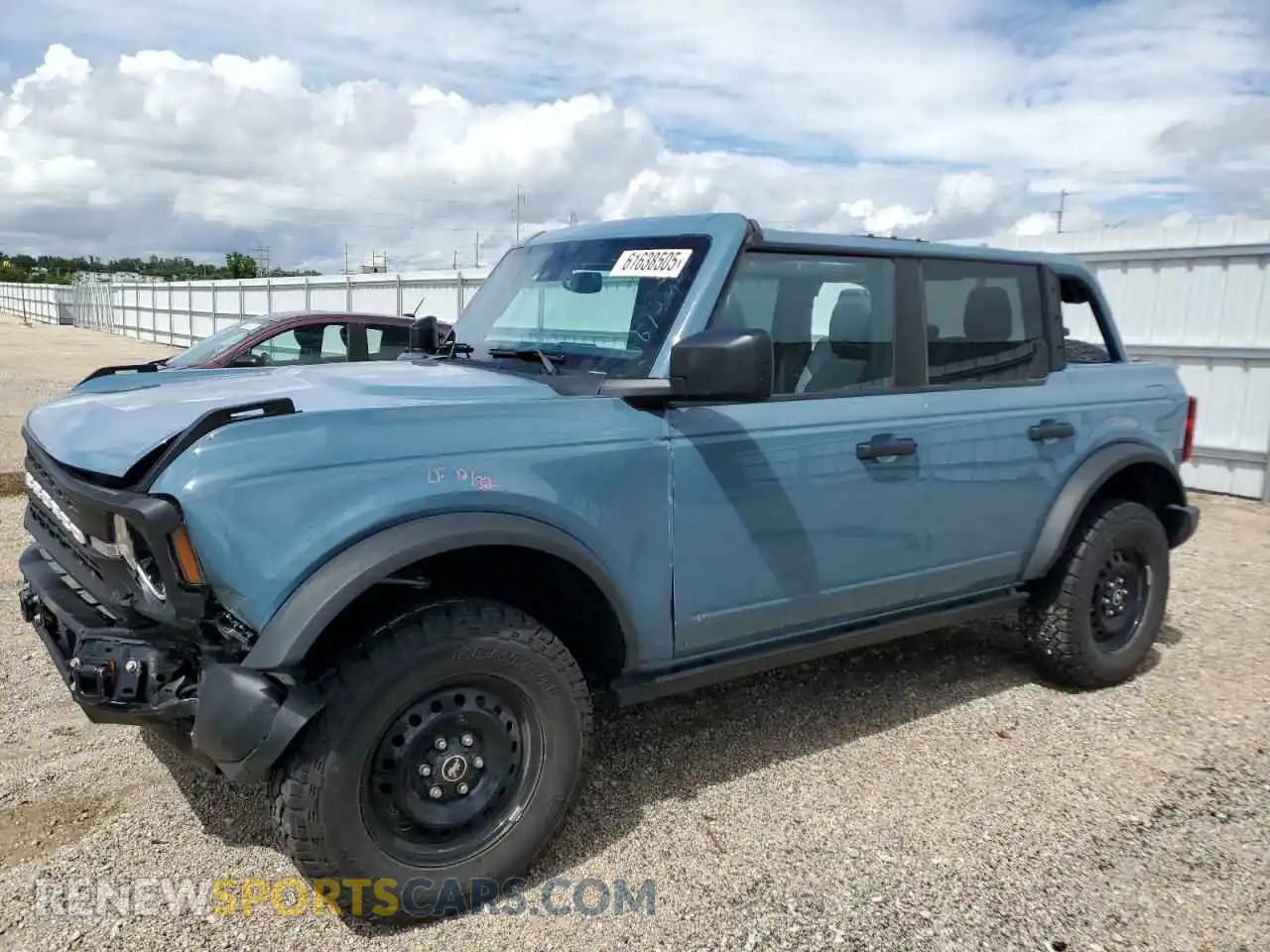 1 Photograph of a damaged car 1FMEE5BP8NLB45870 FORD BRONCO 2022