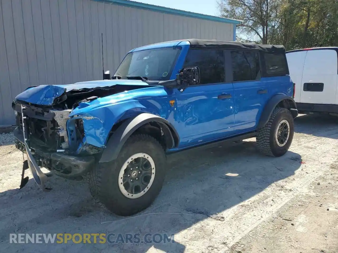 1 Photograph of a damaged car 1FMEE5DH1NLB90221 FORD BRONCO 2022
