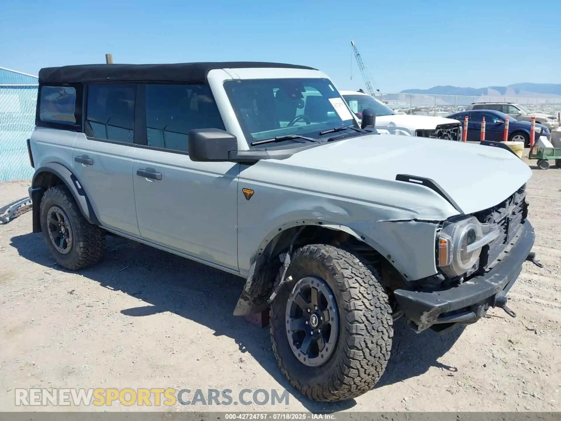 1 fotografías del automóvil dañado 1FMEE5DH3NLA71103 FORD BRONCO 2022
