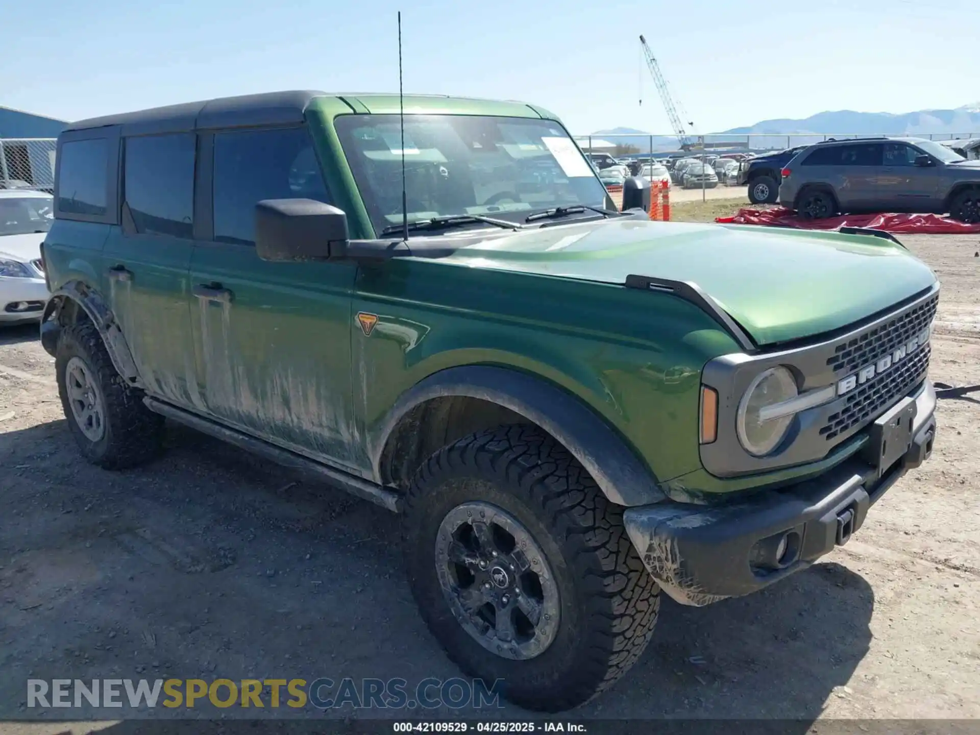 1 Photograph of a damaged car 1FMEE5DH4NLB47699 FORD BRONCO 2022