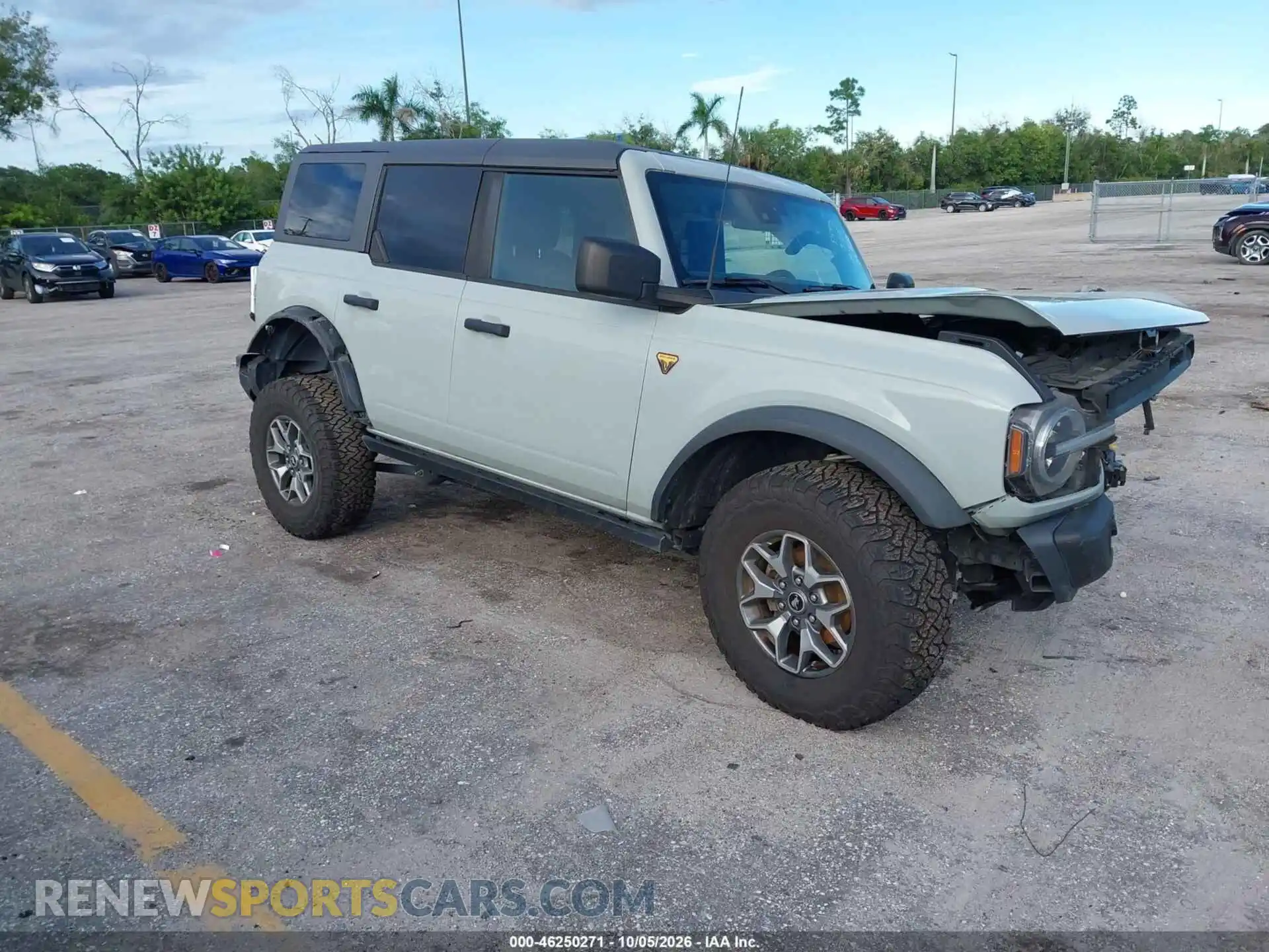 1 fotografías del automóvil dañado 1FMEE5DH6NLA73153 FORD BRONCO 2022