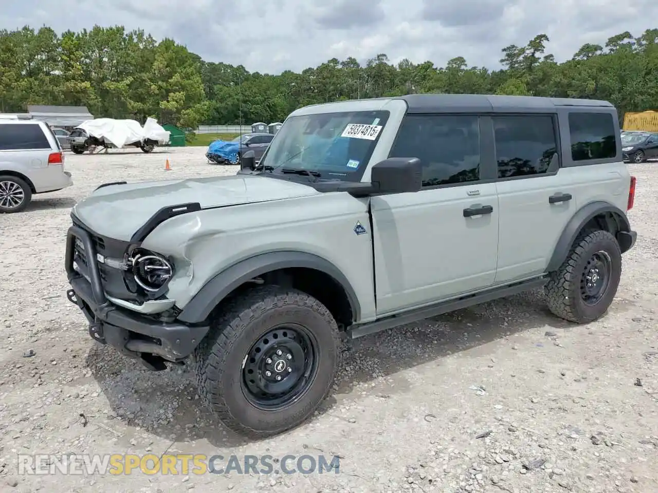 1 Photograph of a damaged car 1FMEE5DHXNLA89646 FORD BRONCO 2022