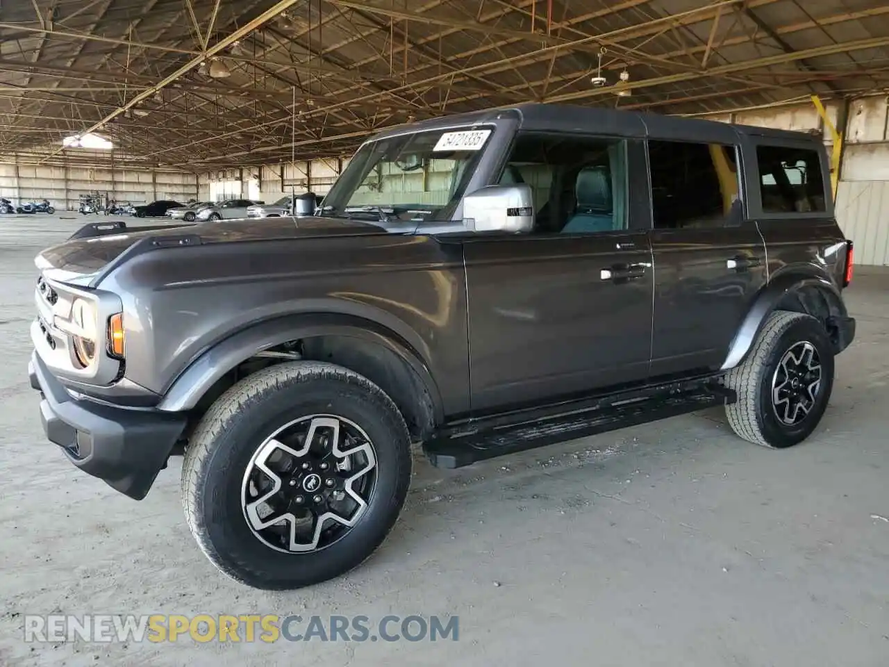 1 Photograph of a damaged car 1FMEE5DP0NLA77206 FORD BRONCO 2022
