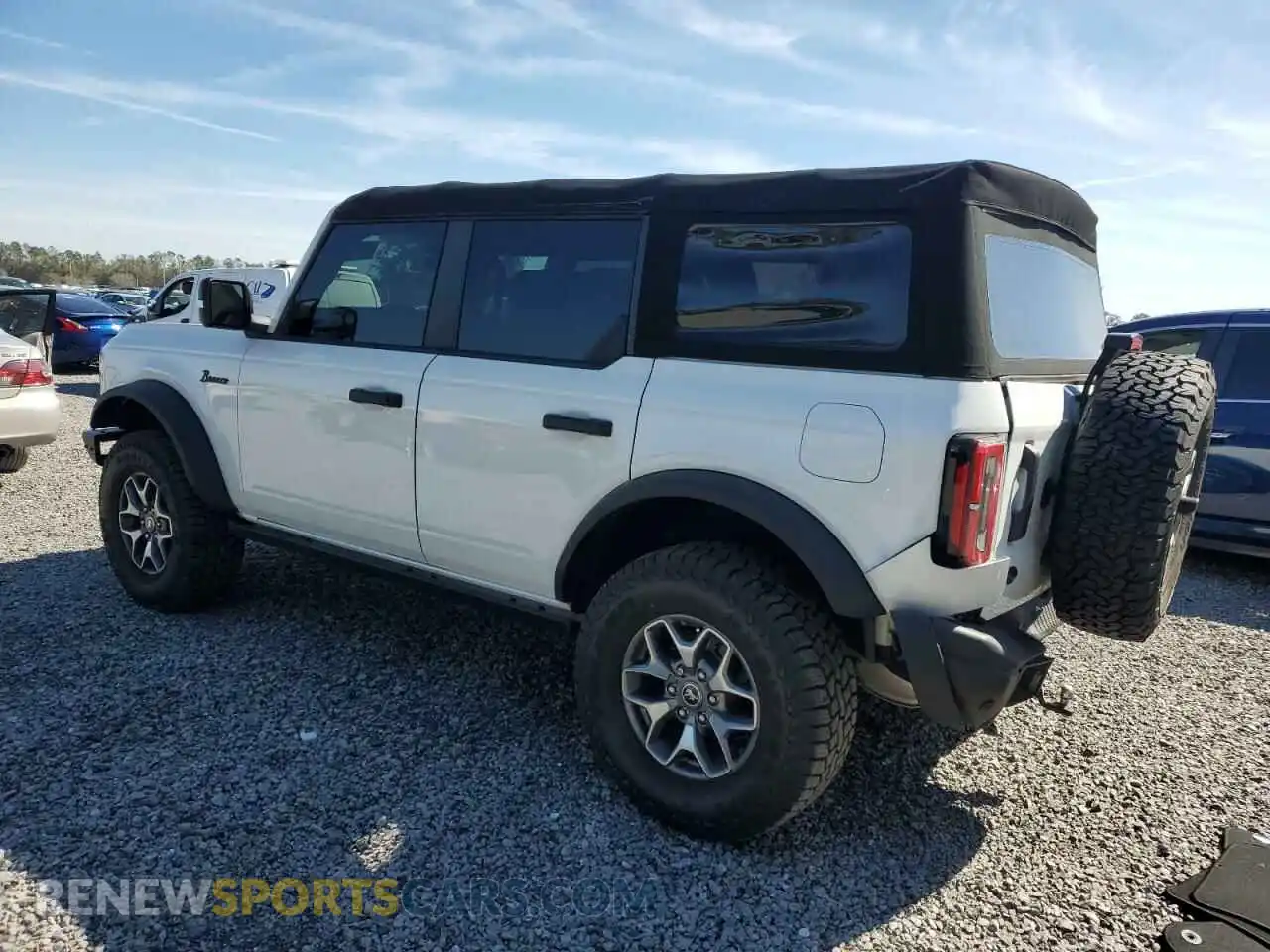2 Photograph of a damaged car 1FMEE5DP1NLA80860 FORD BRONCO 2022