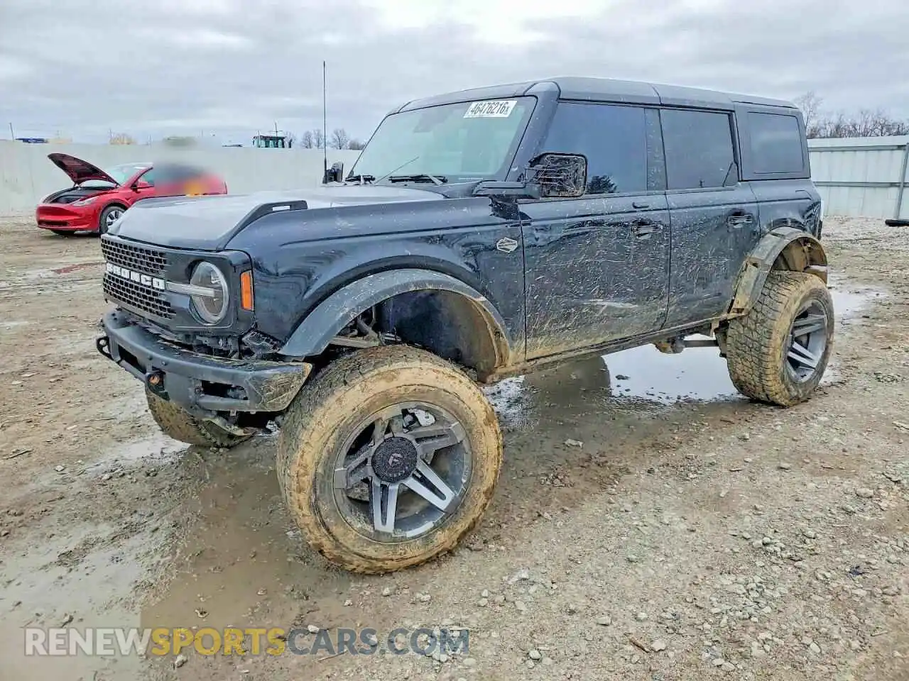 1 Photograph of a damaged car 1FMEE5DP1NLA89199 FORD BRONCO 2022