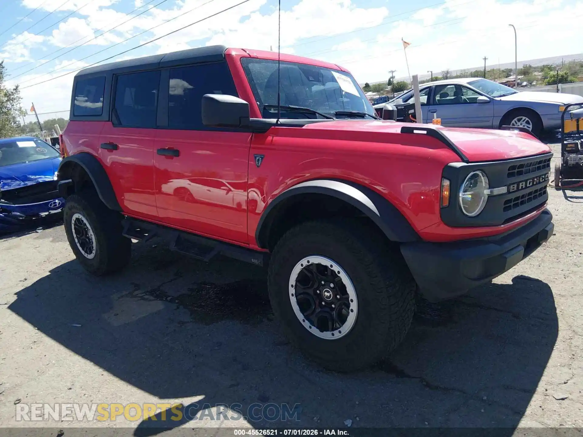 1 Photograph of a damaged car 1FMEE5DP1NLA94001 FORD BRONCO 2022