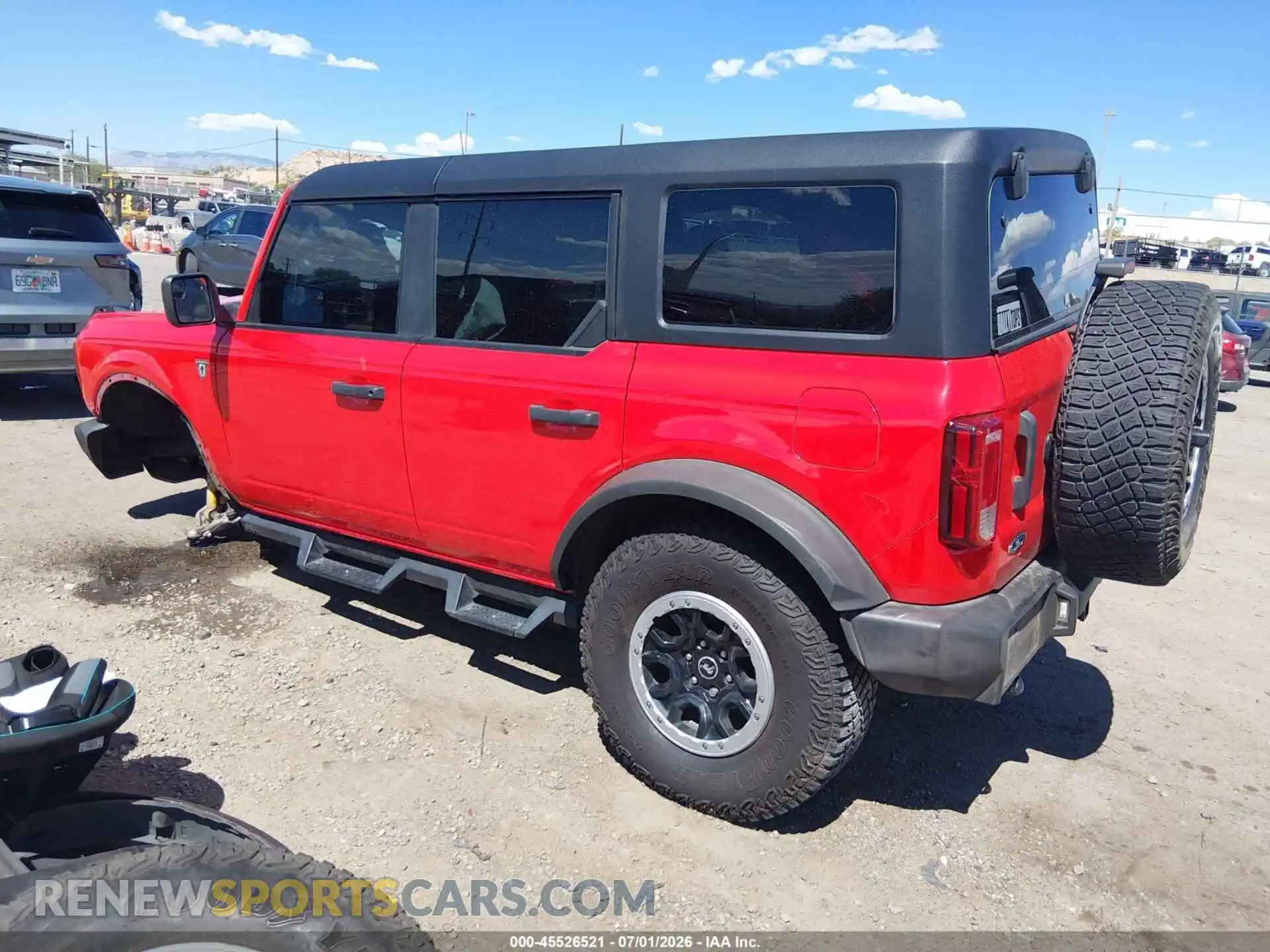 3 Photograph of a damaged car 1FMEE5DP1NLA94001 FORD BRONCO 2022