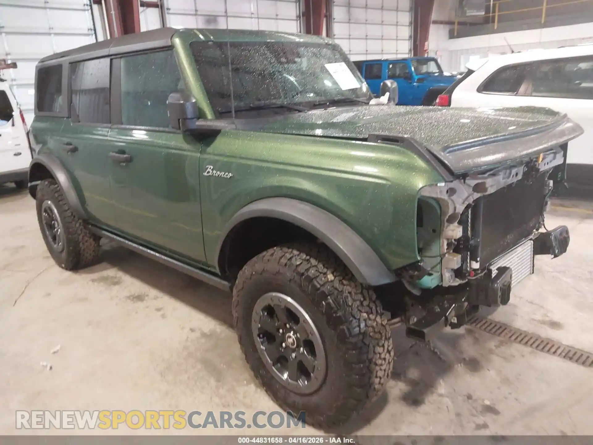 1 Photograph of a damaged car 1FMEE5DP1NLA96265 FORD BRONCO 2022