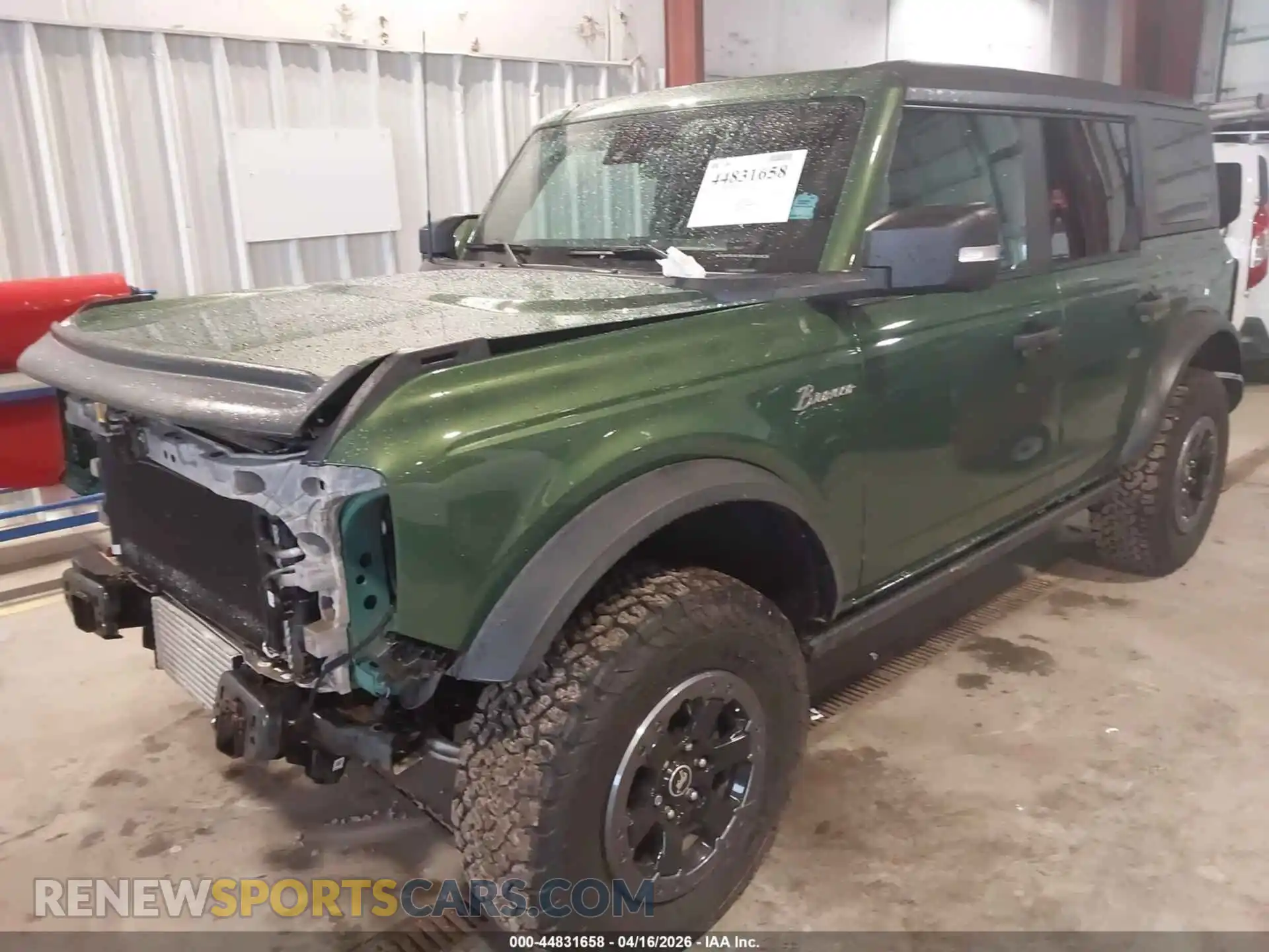 2 Photograph of a damaged car 1FMEE5DP1NLA96265 FORD BRONCO 2022
