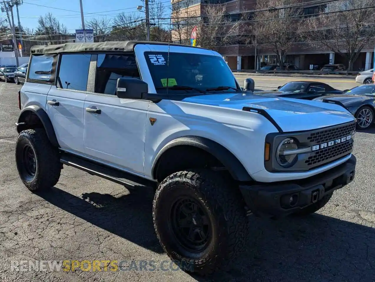 1 fotografías del automóvil dañado 1FMEE5DP1NLB56870 FORD BRONCO 2022