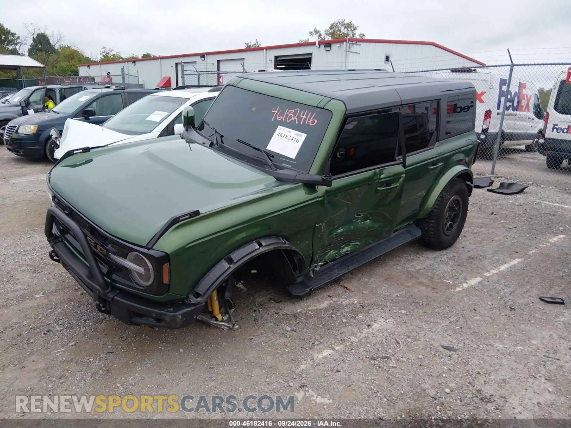 2 Photograph of a damaged car 1FMEE5DP1NLB79579 FORD BRONCO 2022