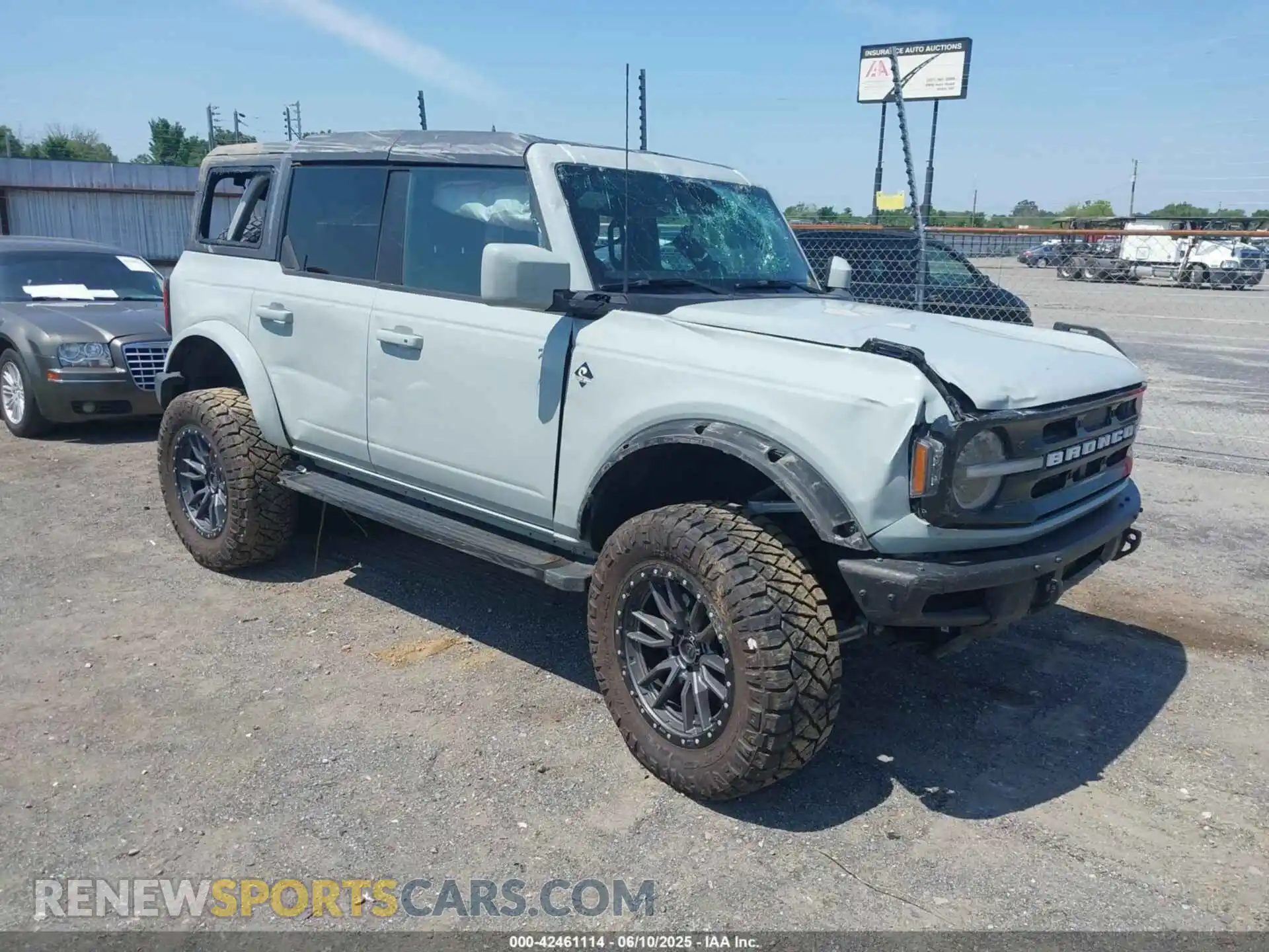 1 Photograph of a damaged car 1FMEE5DP3NLA80097 FORD BRONCO 2022
