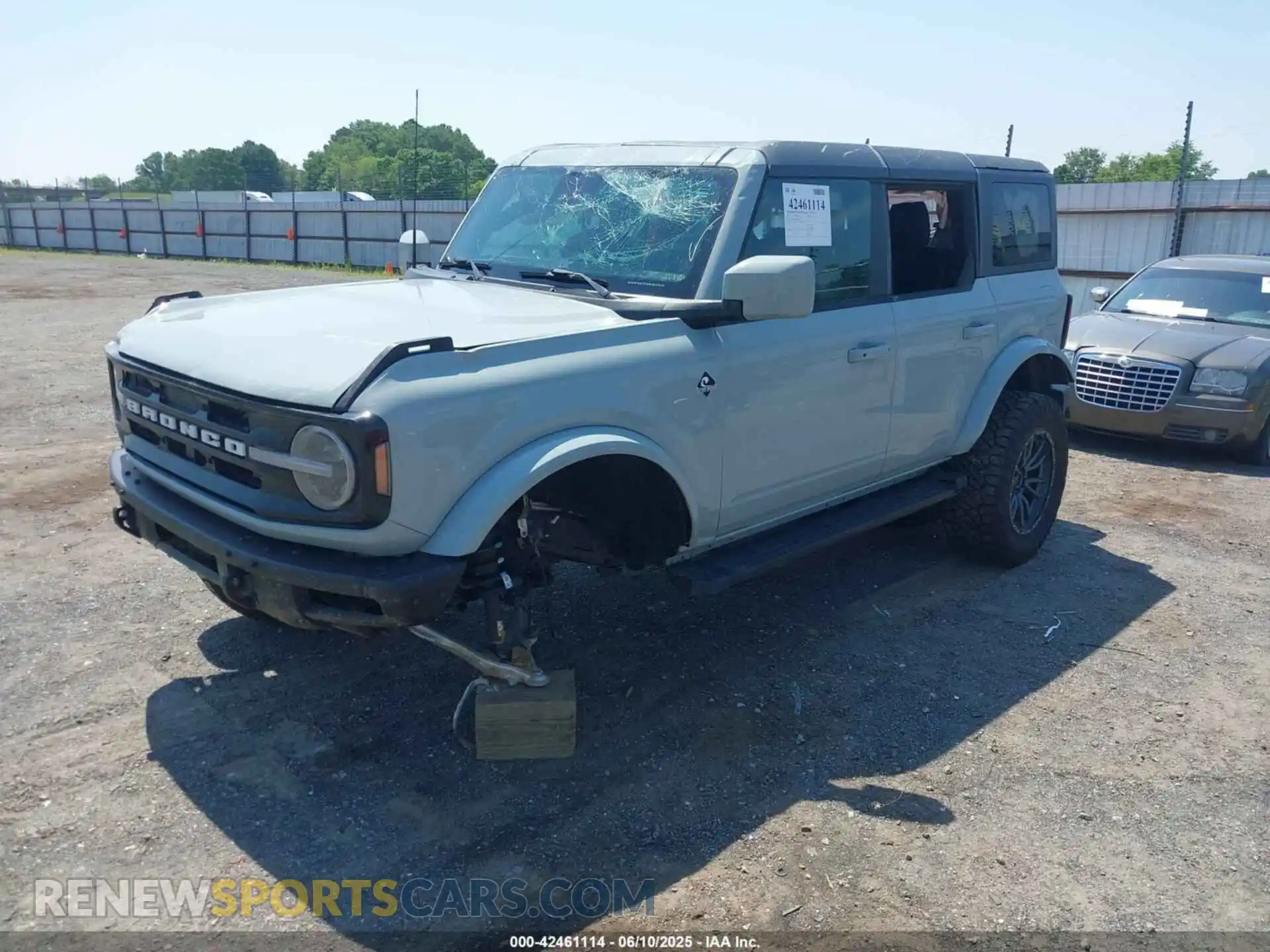 2 Photograph of a damaged car 1FMEE5DP3NLA80097 FORD BRONCO 2022