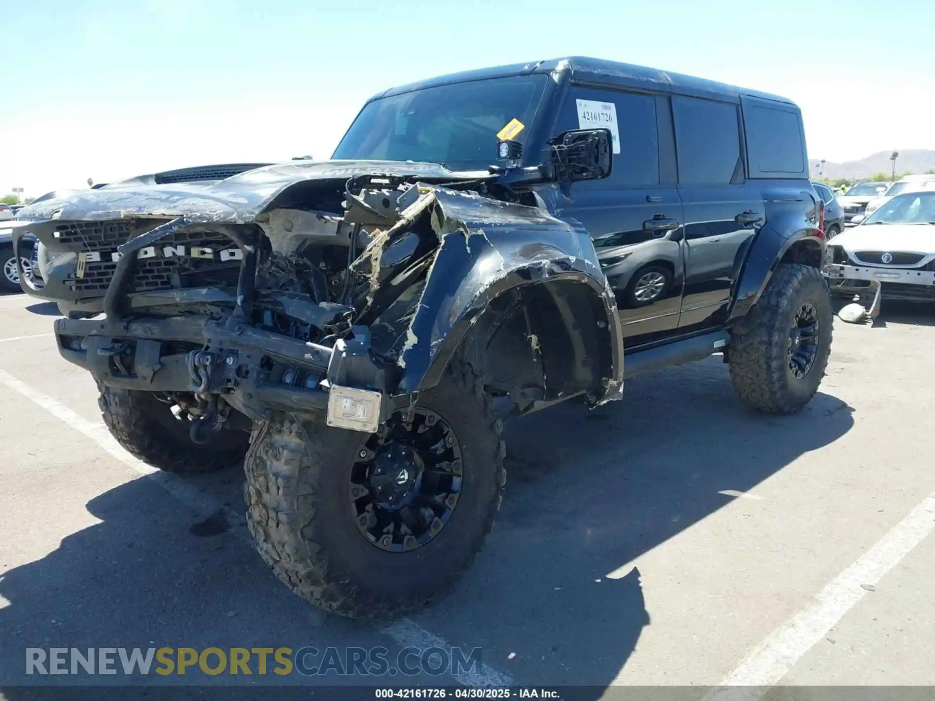 2 Photograph of a damaged car 1FMEE5DP3NLB22834 FORD BRONCO 2022