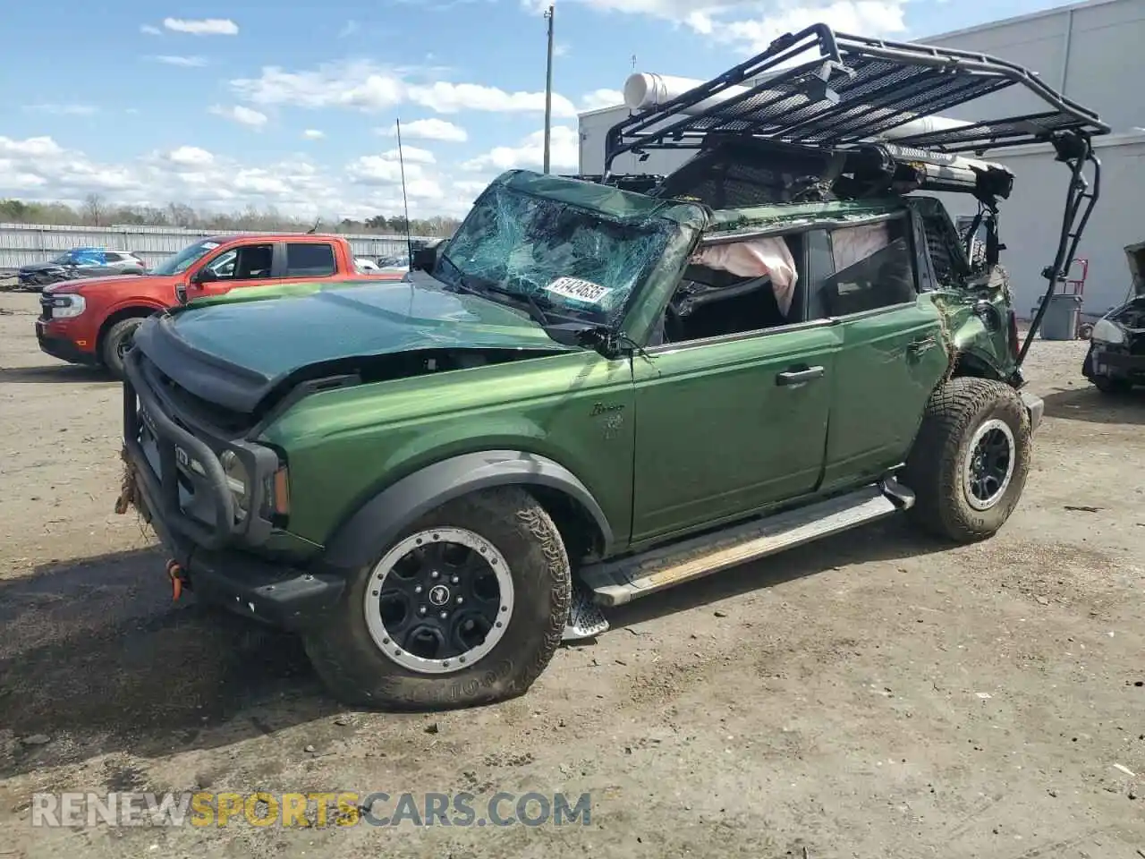 1 Photograph of a damaged car 1FMEE5DP3NLB78207 FORD BRONCO 2022