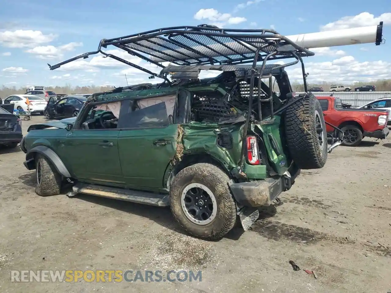 2 Photograph of a damaged car 1FMEE5DP3NLB78207 FORD BRONCO 2022