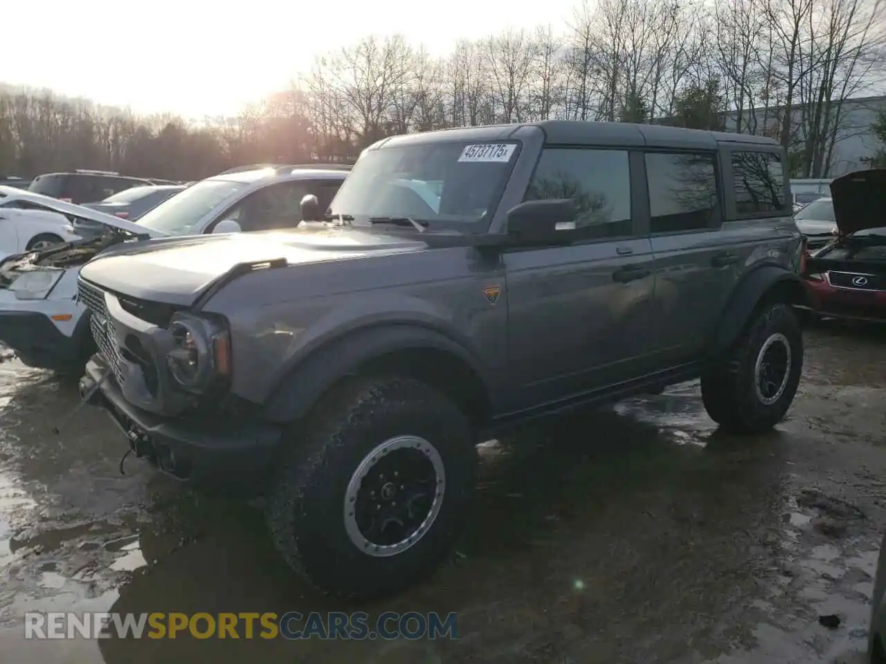 1 Photograph of a damaged car 1FMEE5DP3NLB87781 FORD BRONCO 2022