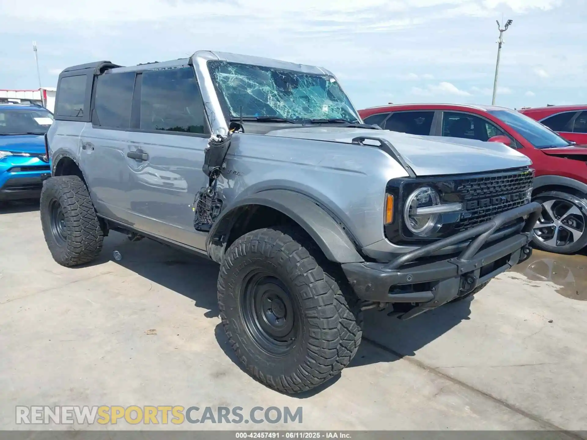 1 Photograph of a damaged car 1FMEE5DP4NLB43630 FORD BRONCO 2022