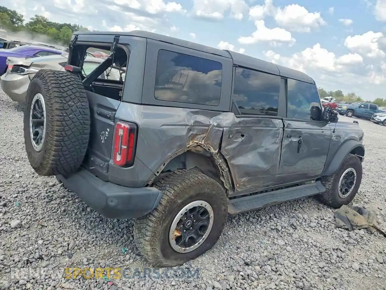 3 Photograph of a damaged car 1FMEE5DP5NLB44026 FORD BRONCO 2022