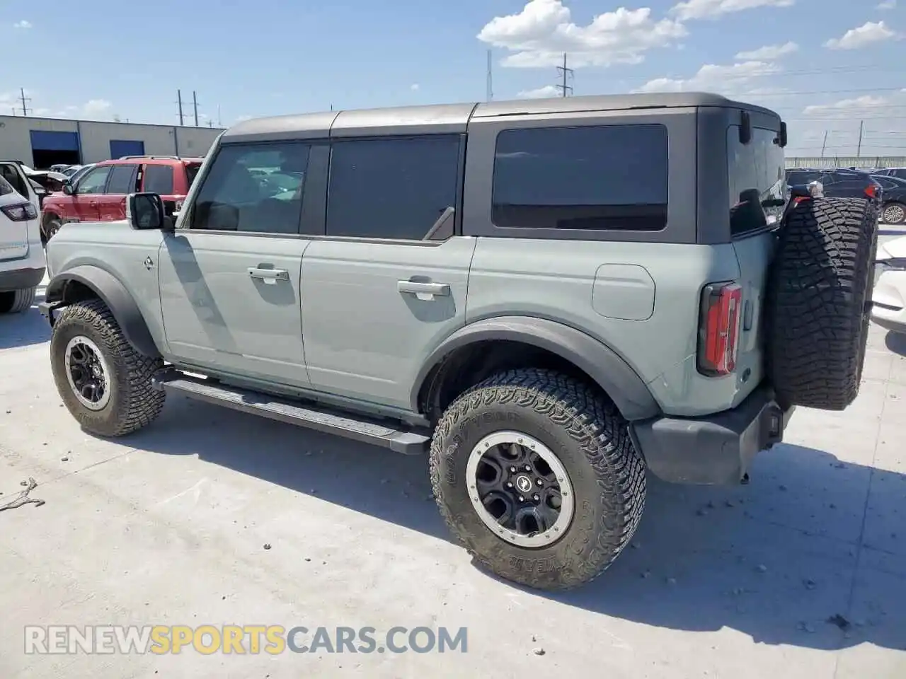 2 Photograph of a damaged car 1FMEE5DP5NLB68147 FORD BRONCO 2022