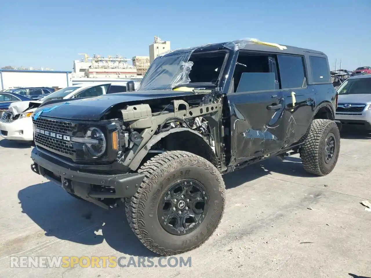 1 Photograph of a damaged car 1FMEE5DP5NLB84218 FORD BRONCO 2022