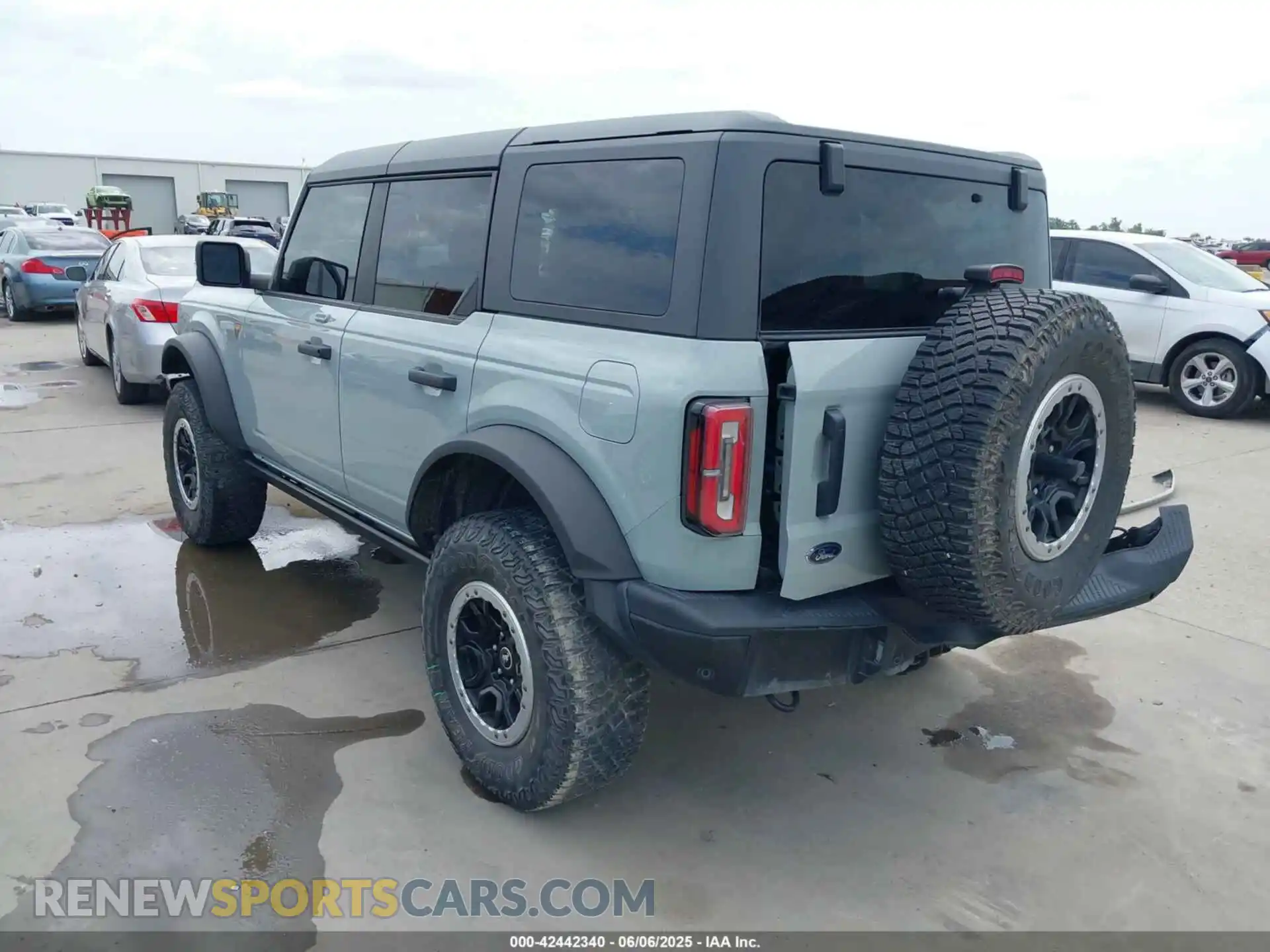 3 fotografías del automóvil dañado 1FMEE5DP6NLA74231 FORD BRONCO 2022