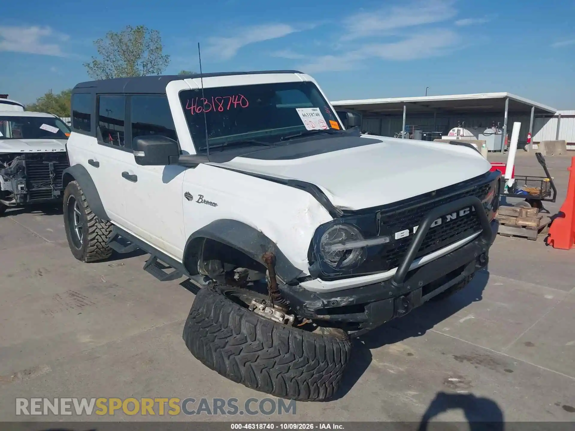 1 Photograph of a damaged car 1FMEE5DP6NLB68139 FORD BRONCO 2022