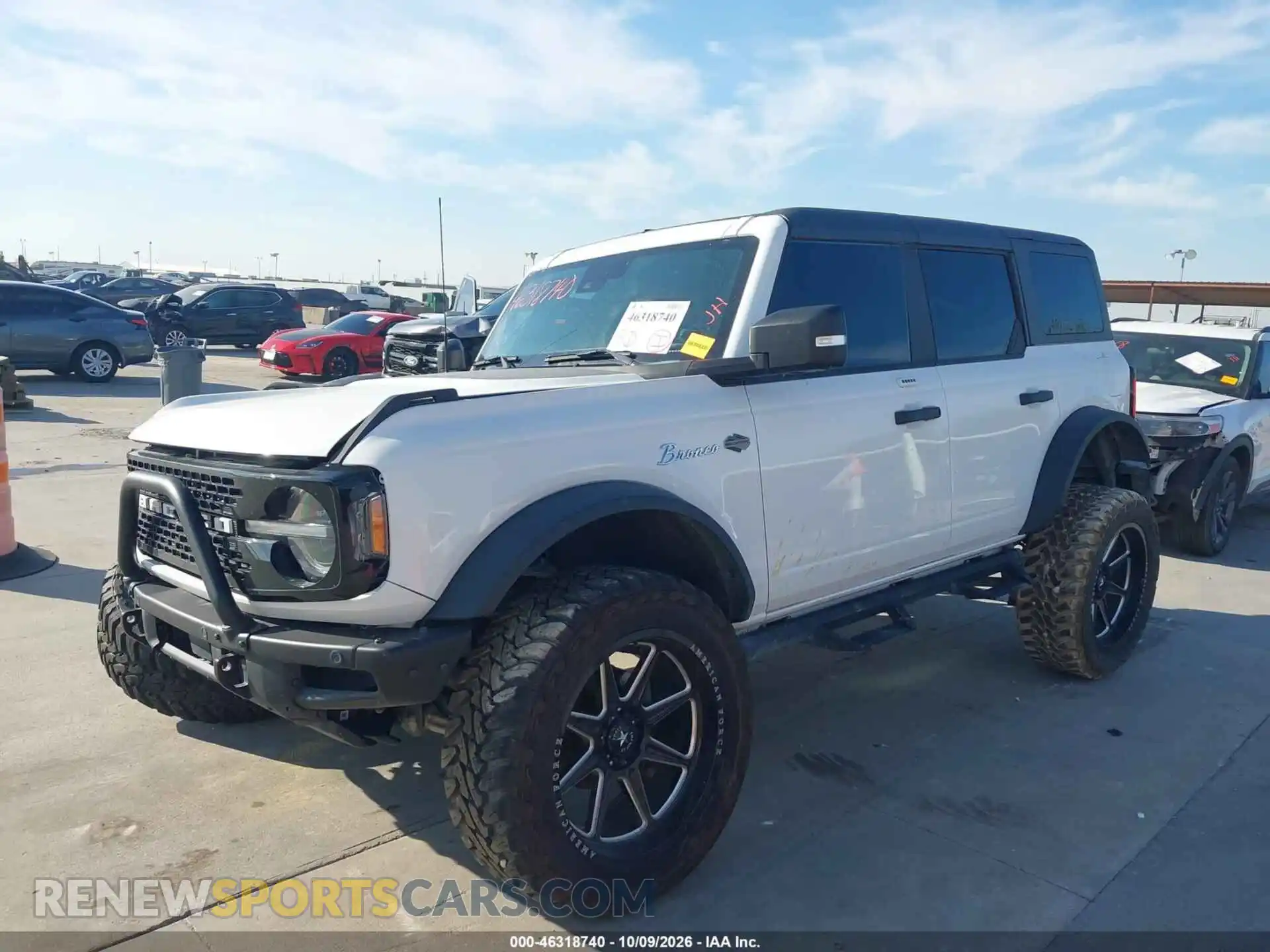 2 Photograph of a damaged car 1FMEE5DP6NLB68139 FORD BRONCO 2022