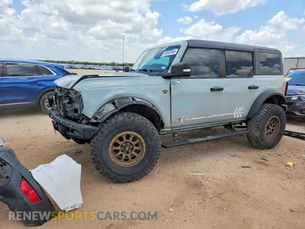 1 Photograph of a damaged car 1FMEE5DP8NLA72531 FORD BRONCO 2022