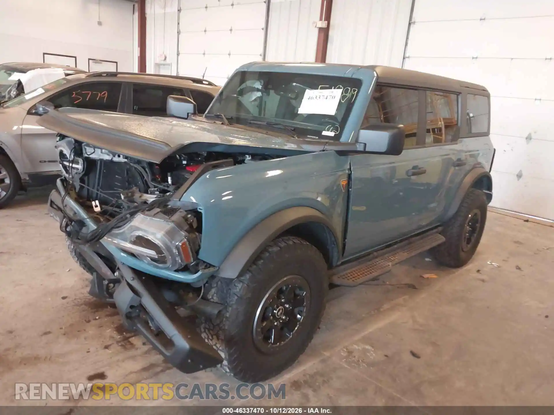 2 Фотография поврежденного автомобиля 1FMEE5DP8NLB64805 FORD BRONCO 2022