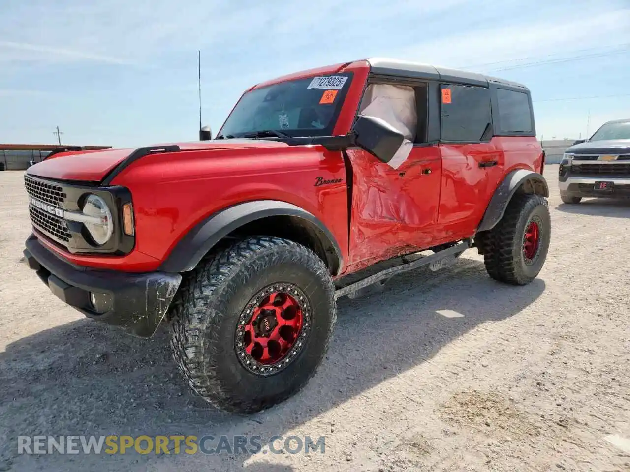 1 Photograph of a damaged car 1FMEE5DP9NLB63808 FORD BRONCO 2022