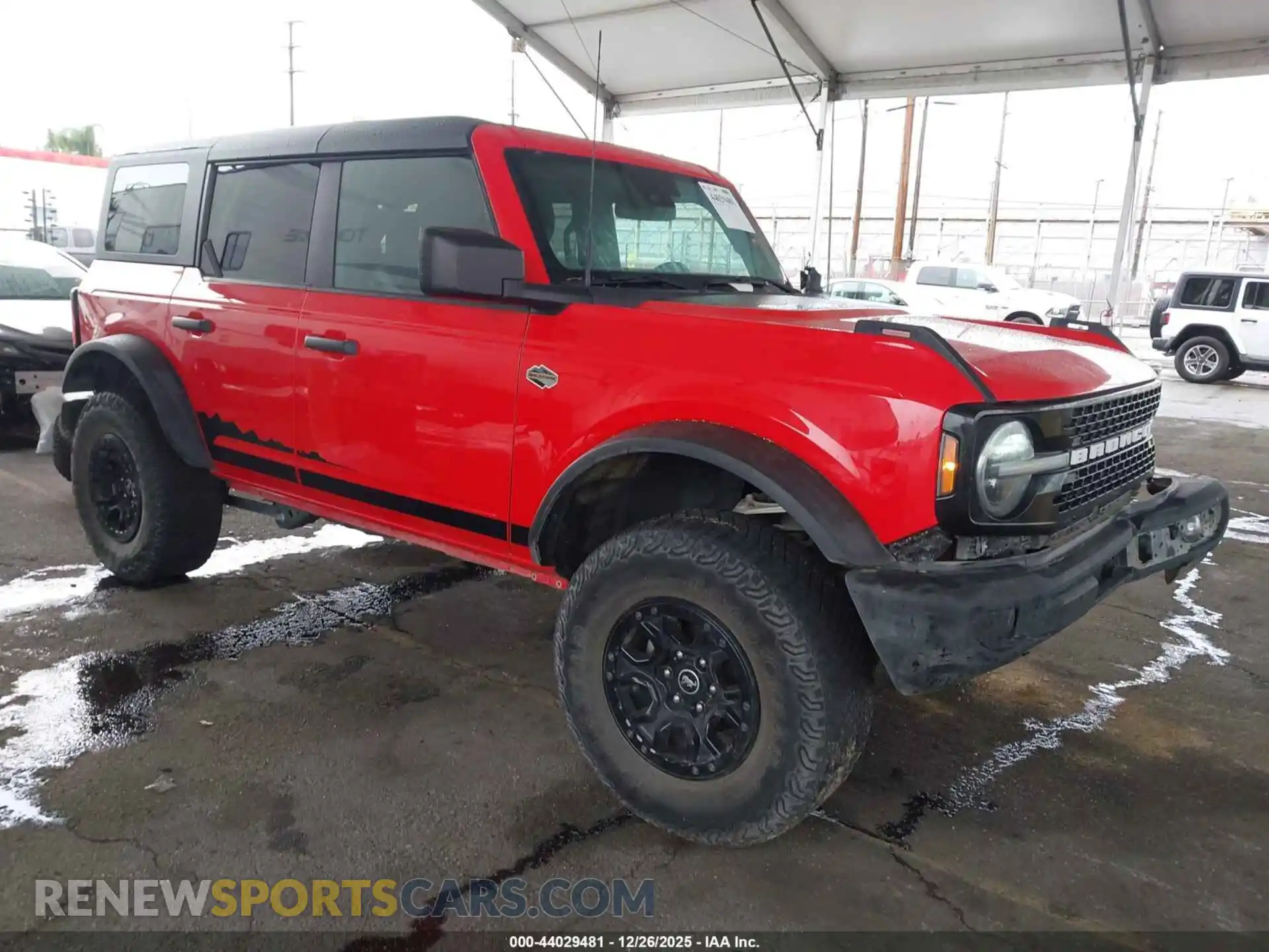 1 Photograph of a damaged car 1FMEE5DPXNLA91579 FORD BRONCO 2022