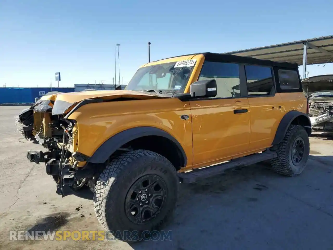 1 Photograph of a damaged car 1FMEE5DPXNLA93302 FORD BRONCO 2022