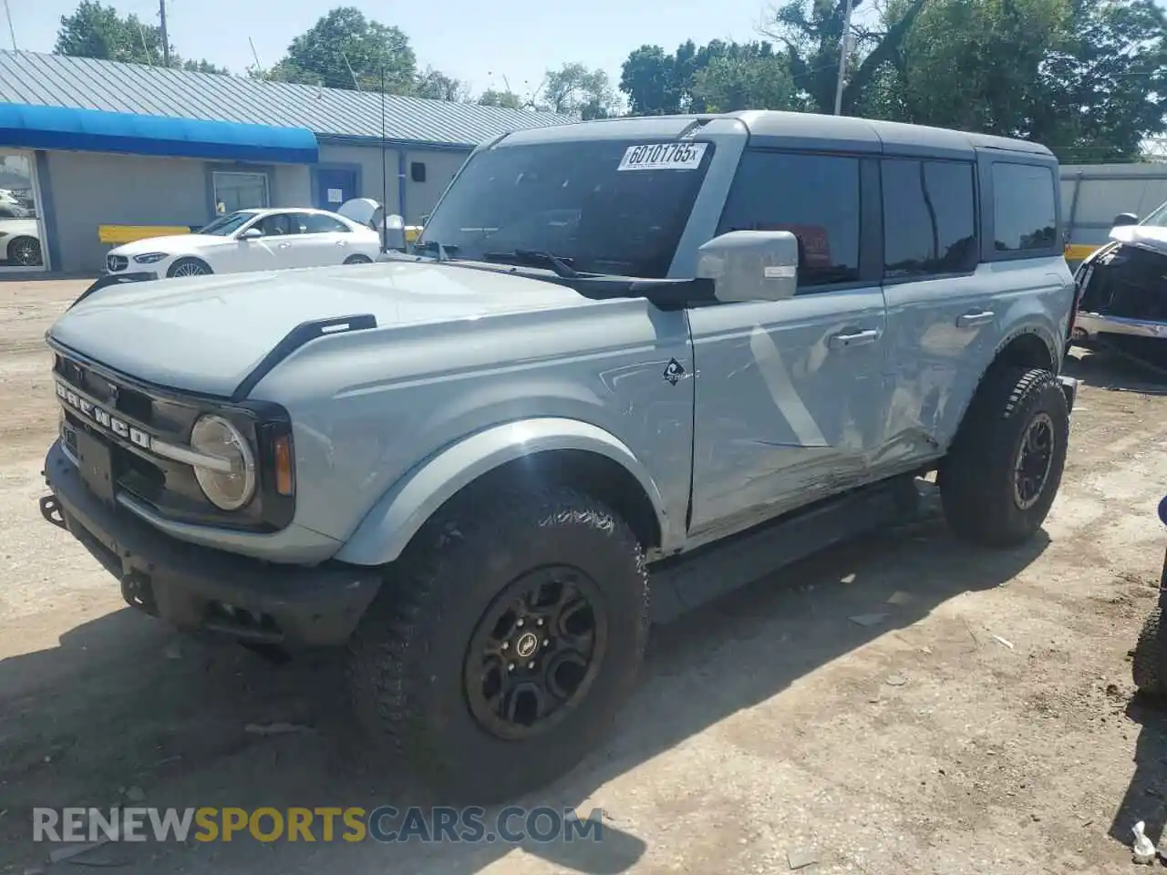 1 Photograph of a damaged car 1FMEE5DPXNLB59461 FORD BRONCO 2022