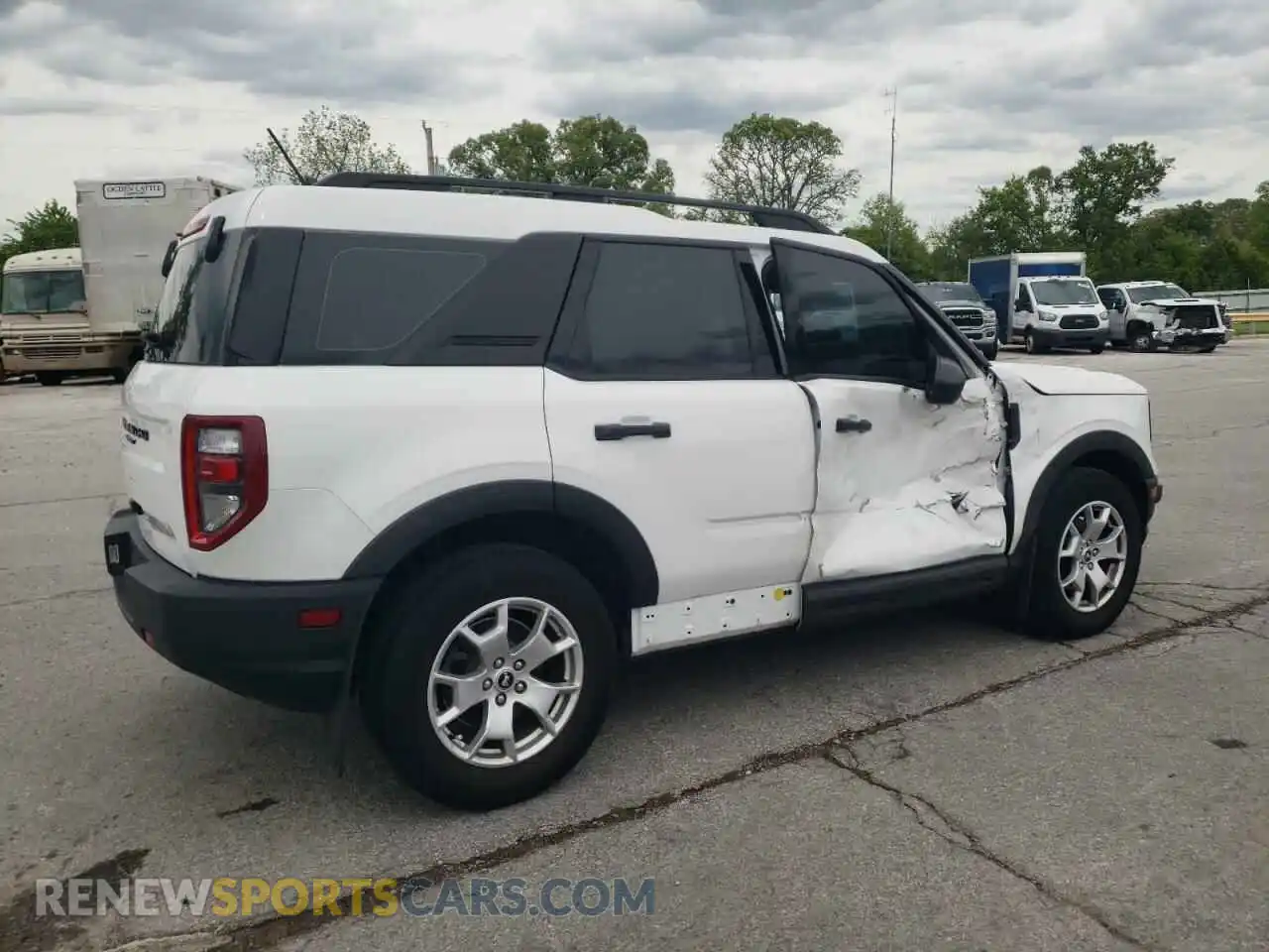 3 Photograph of a damaged car 3FMCR9A66NRD98893 FORD BRONCO 2022