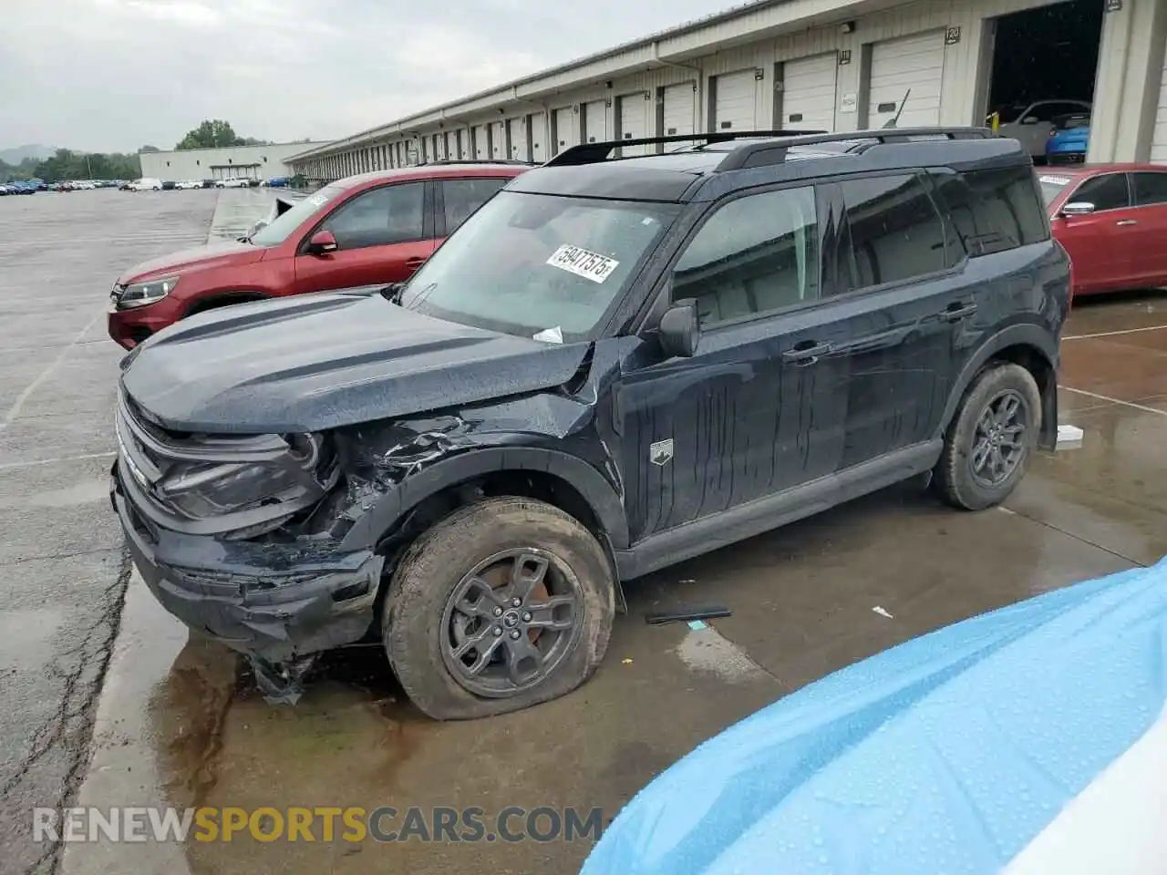 1 Photograph of a damaged car 3FMCR9B60NRD17501 FORD BRONCO 2022