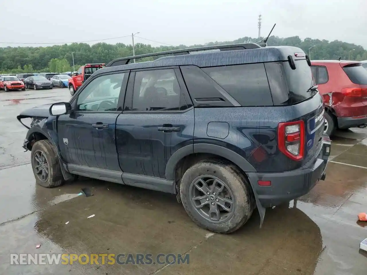 2 Photograph of a damaged car 3FMCR9B60NRD17501 FORD BRONCO 2022
