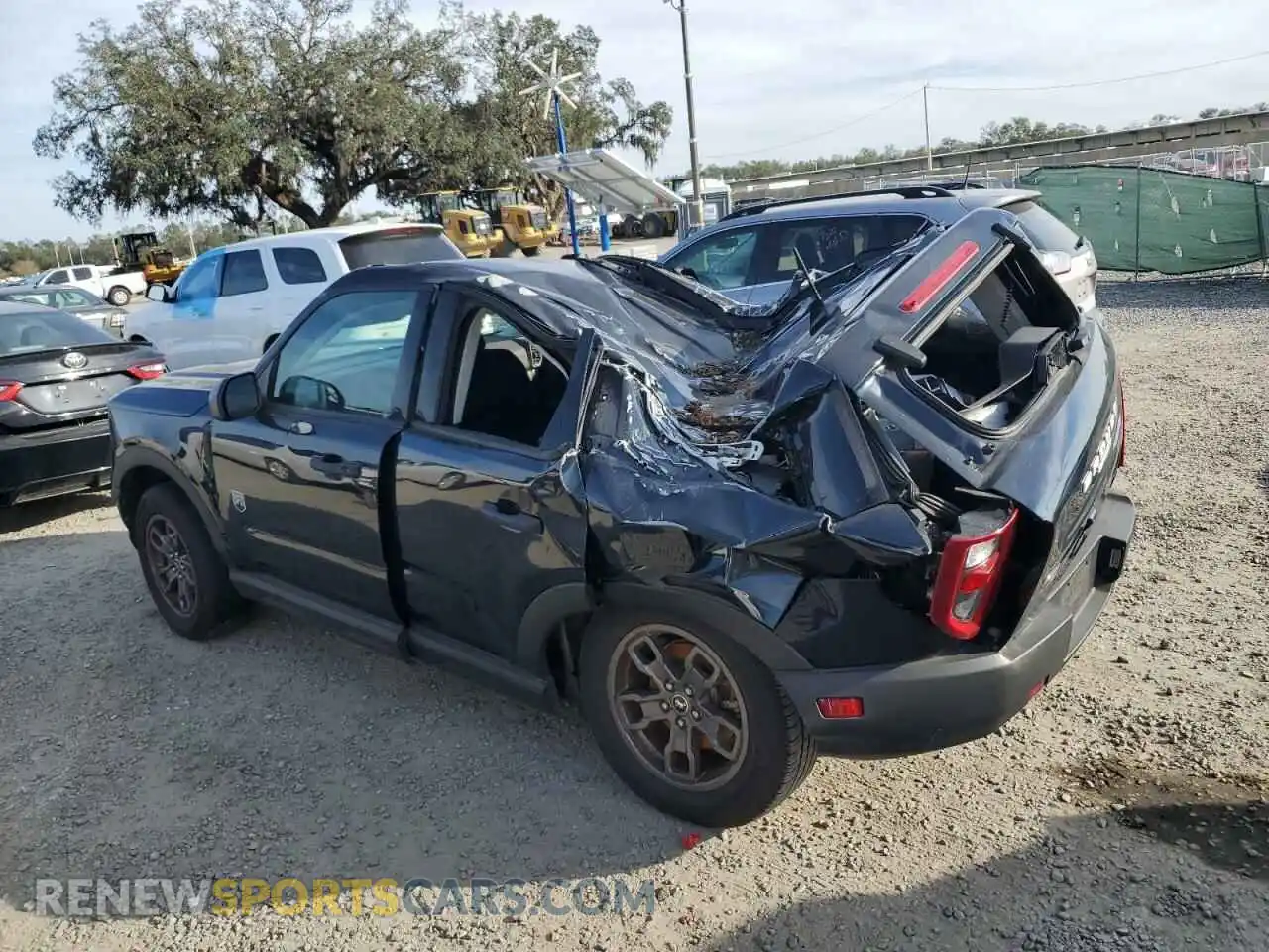 2 Photograph of a damaged car 3FMCR9B60NRD50045 FORD BRONCO 2022
