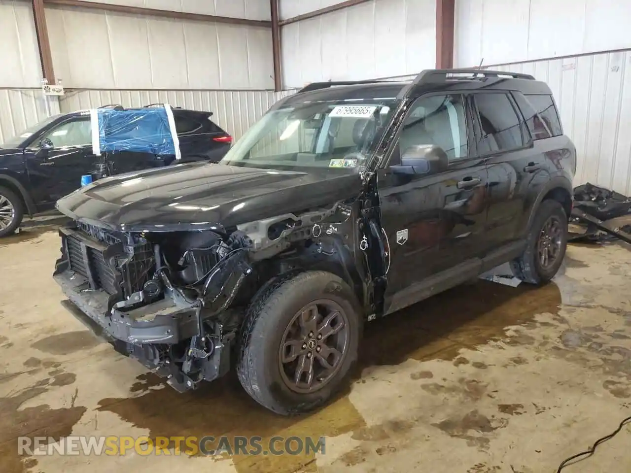 1 Photograph of a damaged car 3FMCR9B60NRE16187 FORD BRONCO 2022